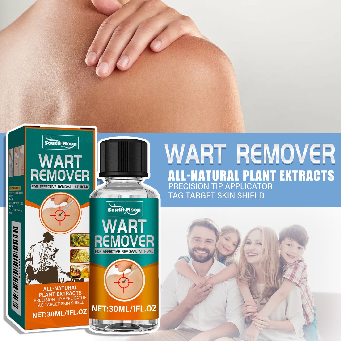 SimpClear All Natural At-Home Warts Remover