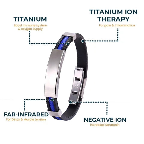 🔥🔥🔥 OveallgoTM Blood Suar TitanION Wristband-Lower Blood Sugar